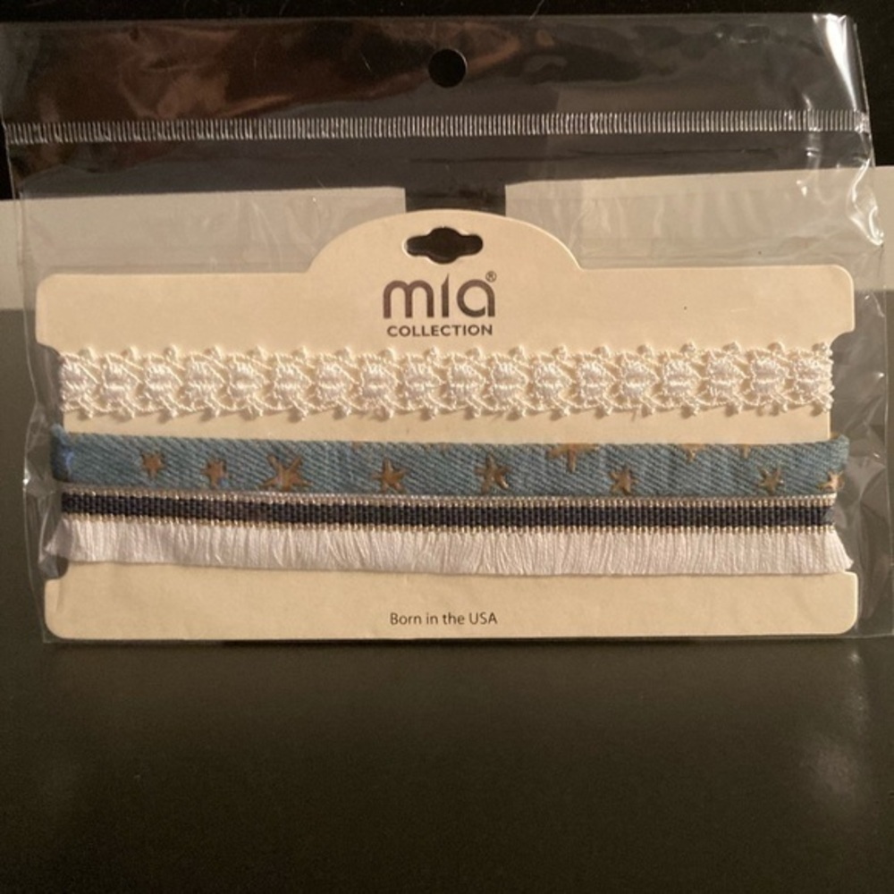 MIA Collection. 3 chokers.